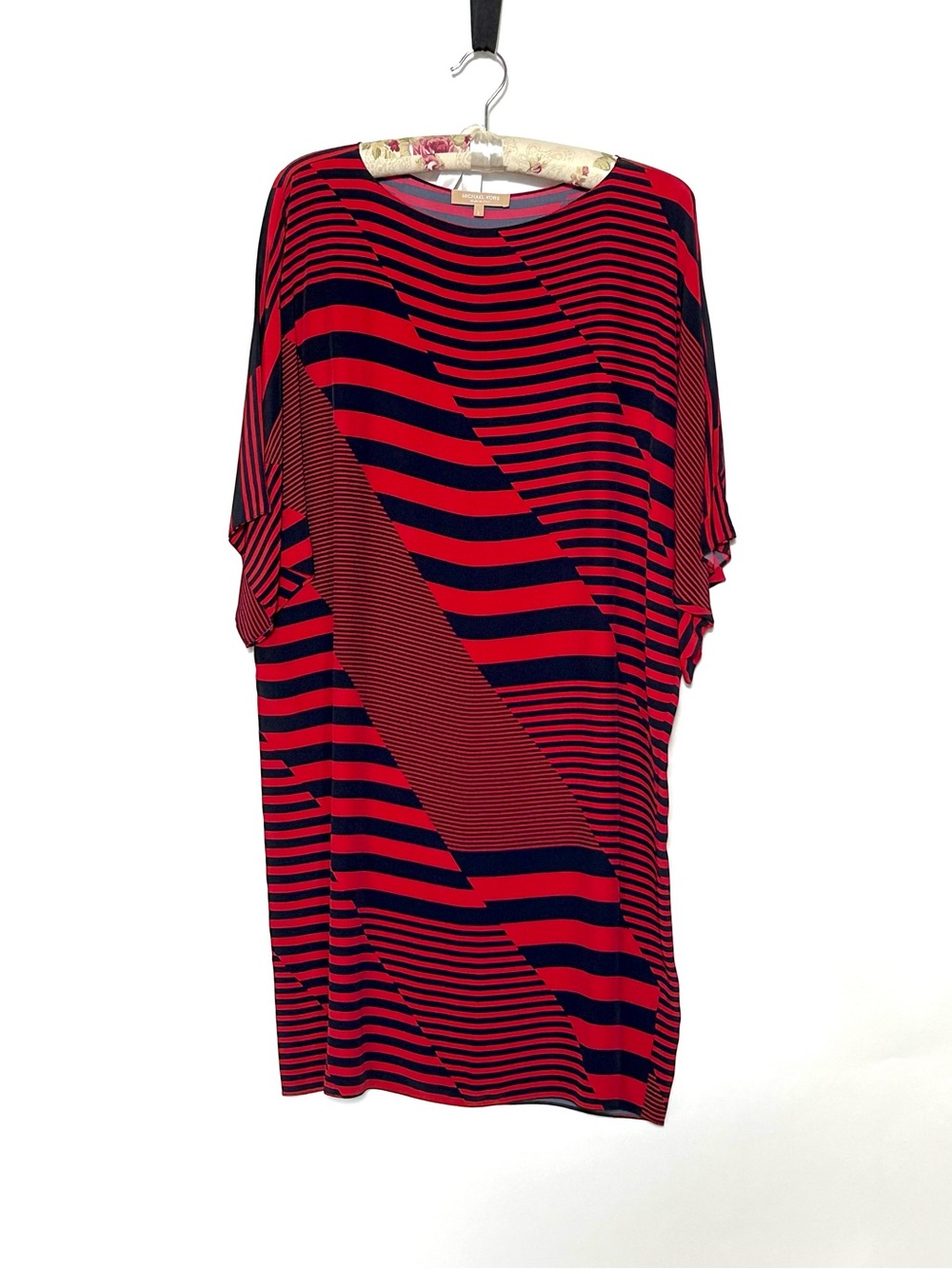 Michael Kors red and blue dress